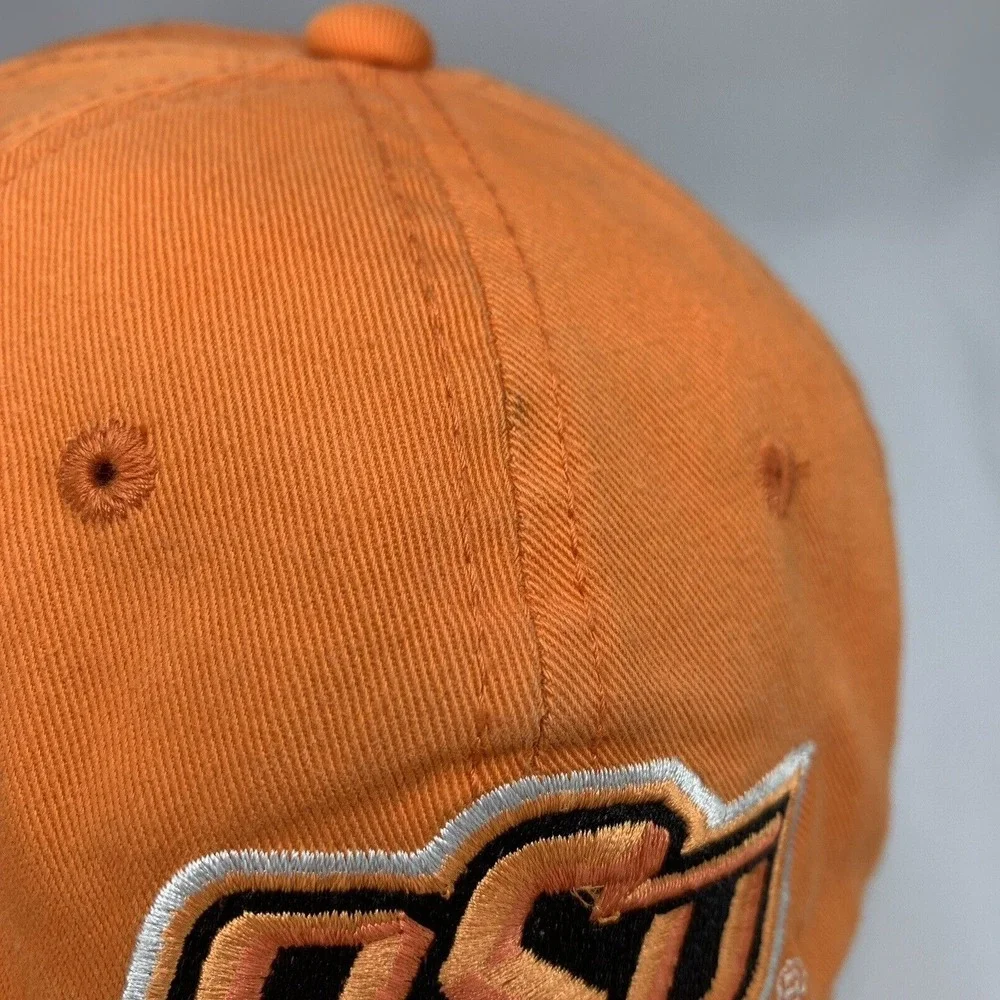 Oklahoma State OSU Cowboys Hat Orange Signatures Adjustable Strap Baseball Cap